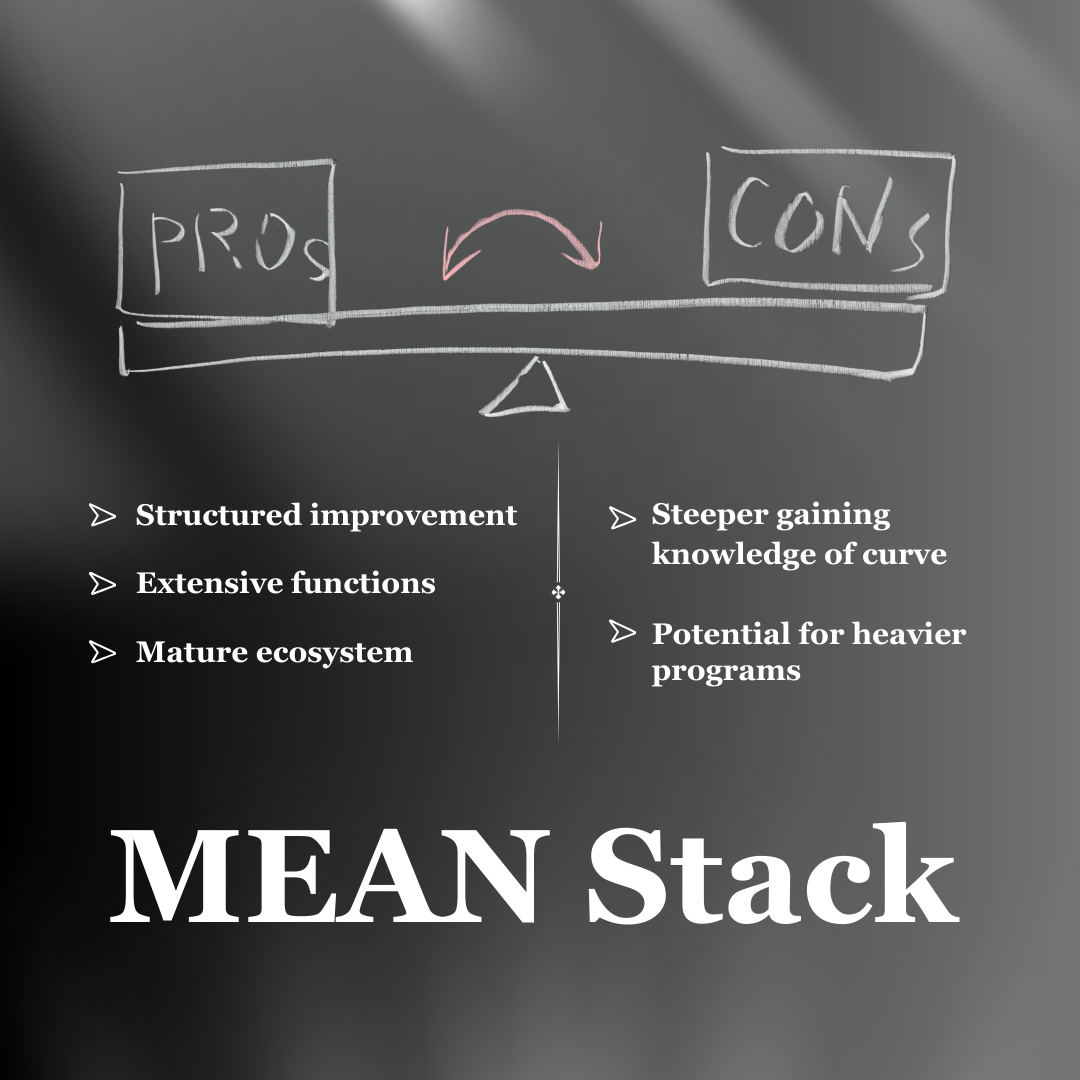 Mean stack PROs and CONs